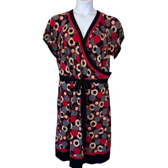 Z Studio Women Hippie Dress Sz 20W 60s 70s Psychedelic Groovy Retro Vintage Mod - Picture 1 of 14